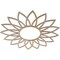 Ekena Millwork Daisy Wood Fretwork Pierced Ceiling Medallion, Hickory, 36"OD x 13 7/8"ID x 1/4"T CMWP36X36X0250DAHI - alternate 4